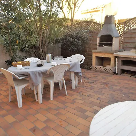 بيت للعطل Mitoyenne 6 Pers Avec Terrasse, Bbq, Parking Et Wifi A Grau D'agde - Fr-1-423-179 *